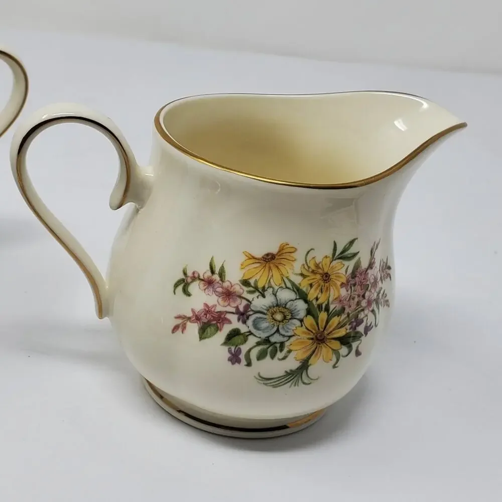 LENOX Creamer and Covered Sugar Bowl set The Constitution Cream and Sugar Excel